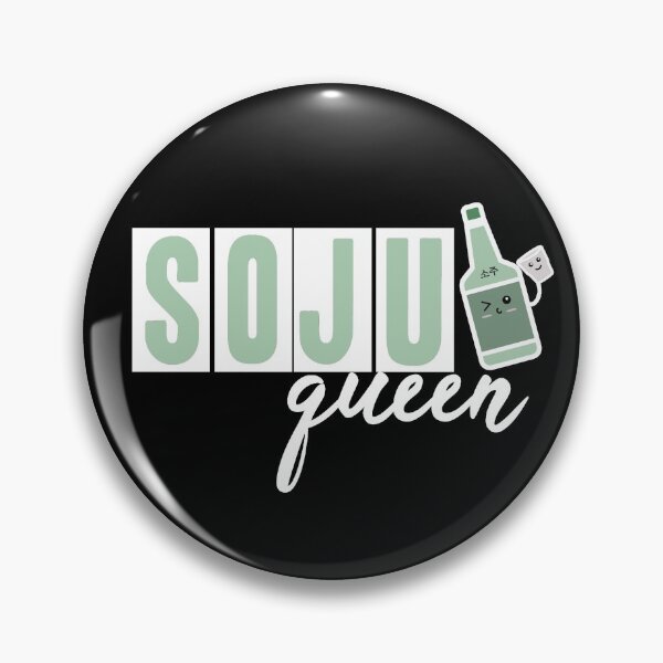 Artikelvorschau, Soju Königin lustiger trinkender koreanischer Geburtstag entworfen und verkauft von RainbowPandas.