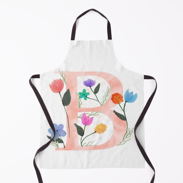 Item preview, B Watercolor Flowers designed and sold by Em0523.