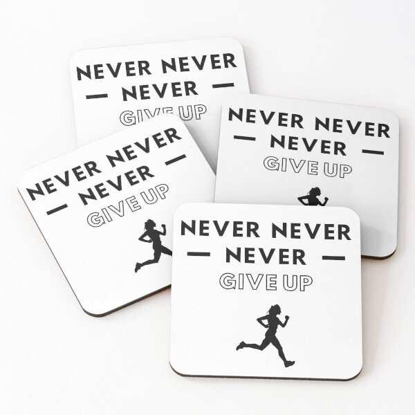 Item preview, Athletics: Never never never give up designed and sold by TheGreenGoat.