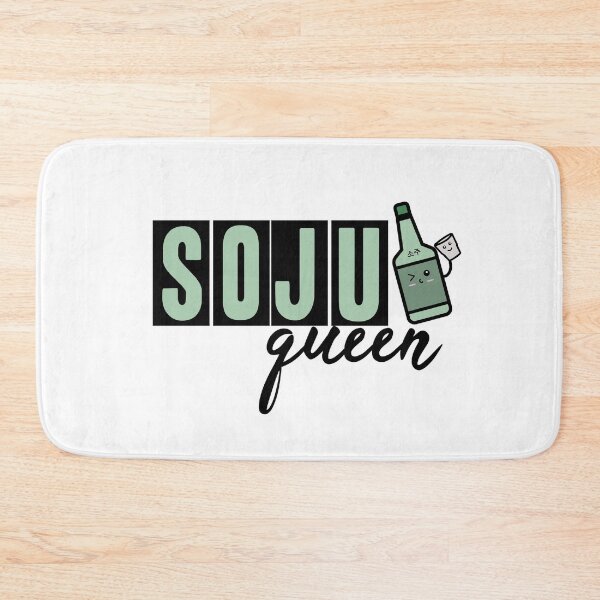 Item preview,  Soju Queen Funny Drinking Korean Birthday Black designed and sold by RainbowPandas.