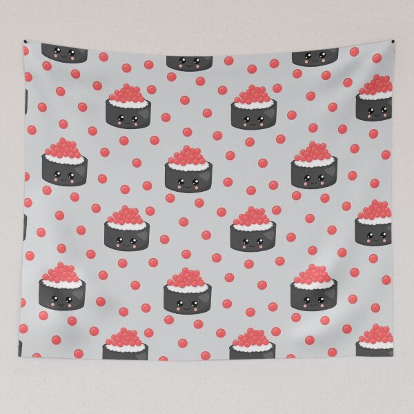 Item preview, Cute Kawaii Sushi Ikura Dot Pattern Gifts designed and sold by MiscelChr.