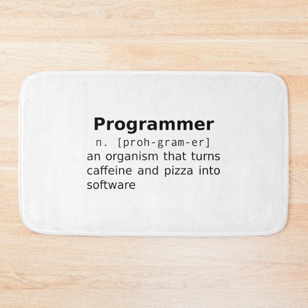 Item preview, Programmer Funny  designed and sold by wordsford.