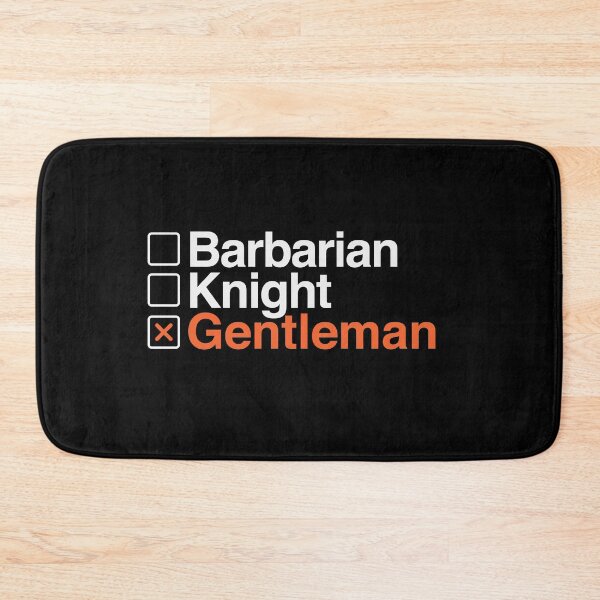 Item preview, Lupin Quote Barbarian Knight Gentleman designed and sold by kuezart.
