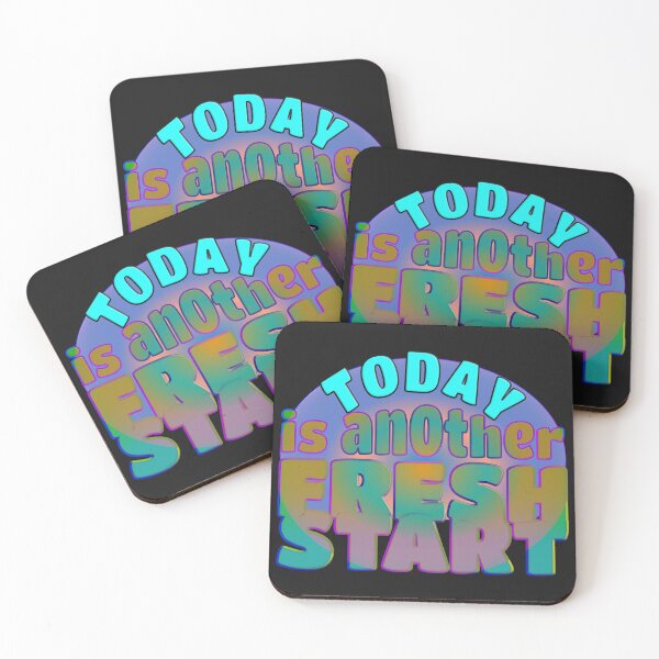 Item preview, TODAY IS ANOTHER FRESH START - WONDERFUL POSITIVE MOTIVATIONAL AND INSPIRATIONAL QUOTE designed and sold by Ralek.