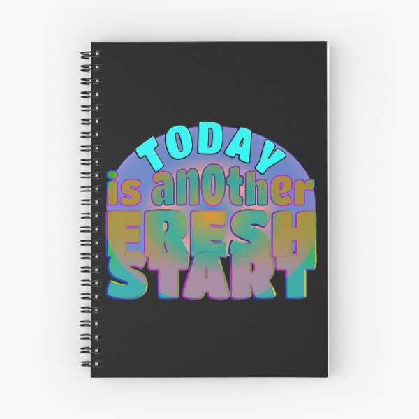 Item preview, TODAY IS ANOTHER FRESH START - WONDERFUL POSITIVE MOTIVATIONAL AND INSPIRATIONAL QUOTE designed and sold by Ralek.