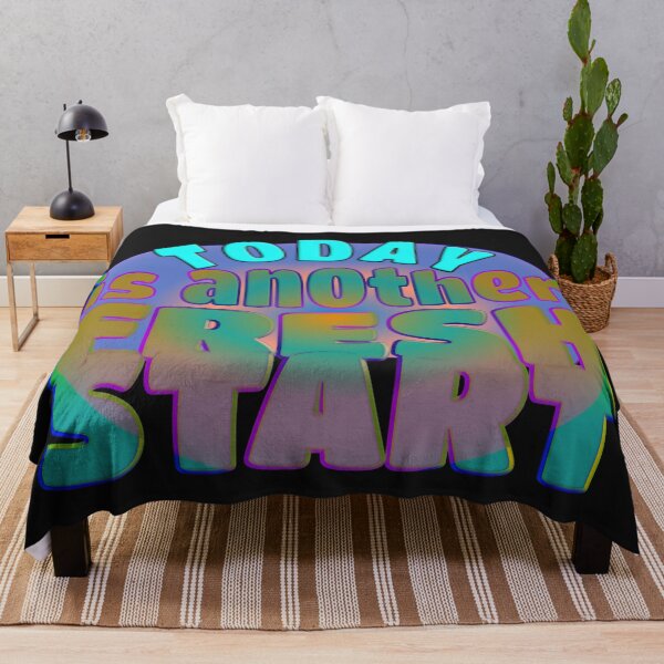 Item preview, TODAY IS ANOTHER FRESH START - WONDERFUL POSITIVE MOTIVATIONAL AND INSPIRATIONAL QUOTE designed and sold by Ralek.
