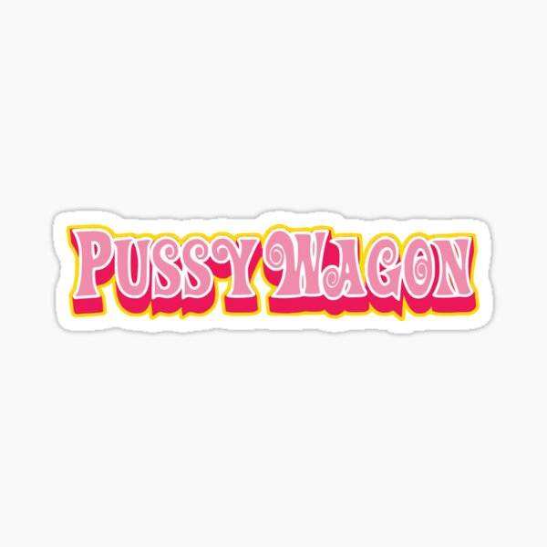 Pussy Wagon Tarantino Kill Bill: Volumen 1 Pegatina