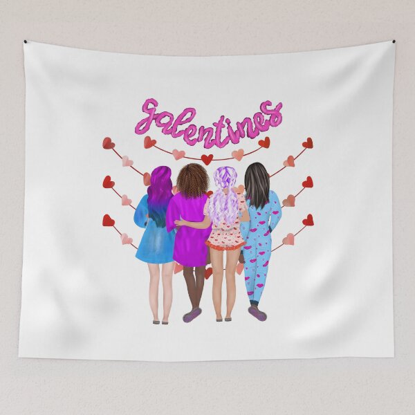 Item preview, Galentine girlfriends party design designed and sold by NataPrando.