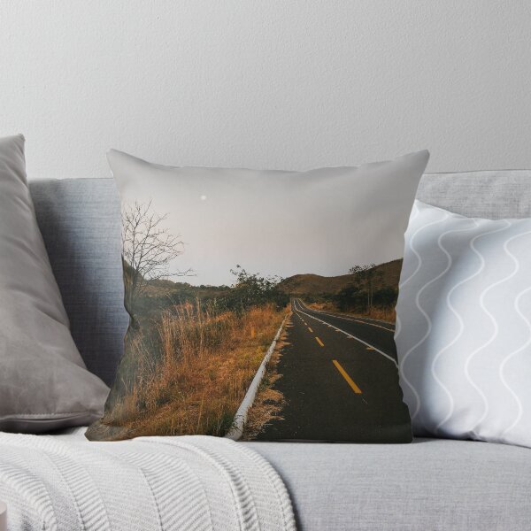 Item preview, Full Moon Over Tarmac Road in National Park designed and sold by visualspectrum.