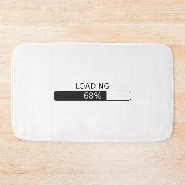 Item preview, Loading 68% Bar  designed and sold by wordsford.