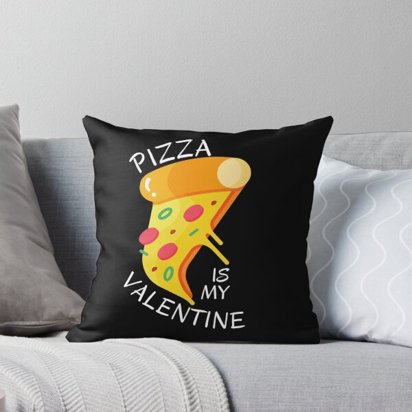 Item preview, PIZZA IS MY VALENTINE YELLOW SLICE PIZZA designed and sold by ARUN VASWANI.