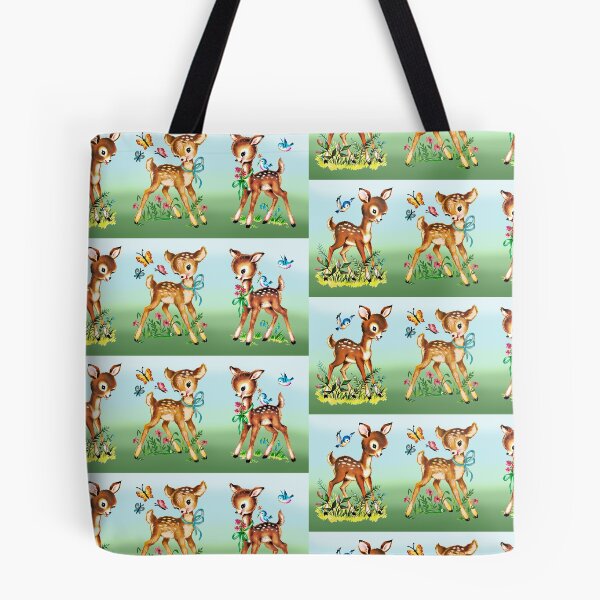 Item preview, Retro Baby Deer Trio designed and sold by LemonFizzy.