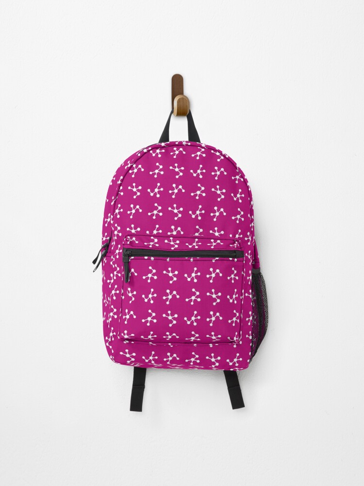 Thumbnail 1 of 3, Backpack, Molecules Pattern designed and sold by Emllea.