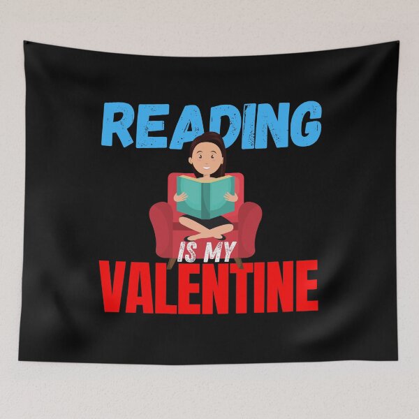 Item preview, reading is my valentine designed and sold by Original1977.