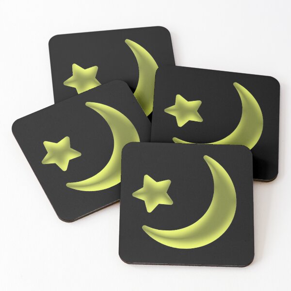 Item preview, moon and star designed and sold by rclsivcreative.
