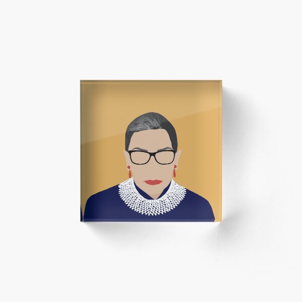Ruth Bader Ginsburg Acrylic Block