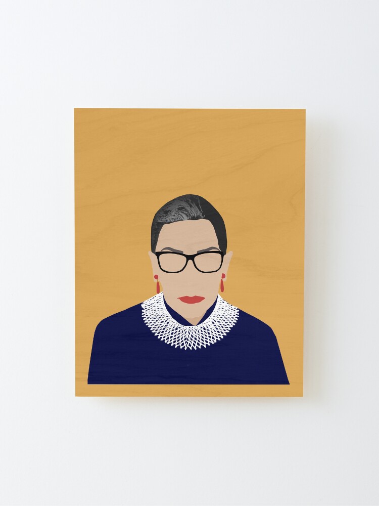 Alternate view of Ruth Bader Ginsburg Mounted Print