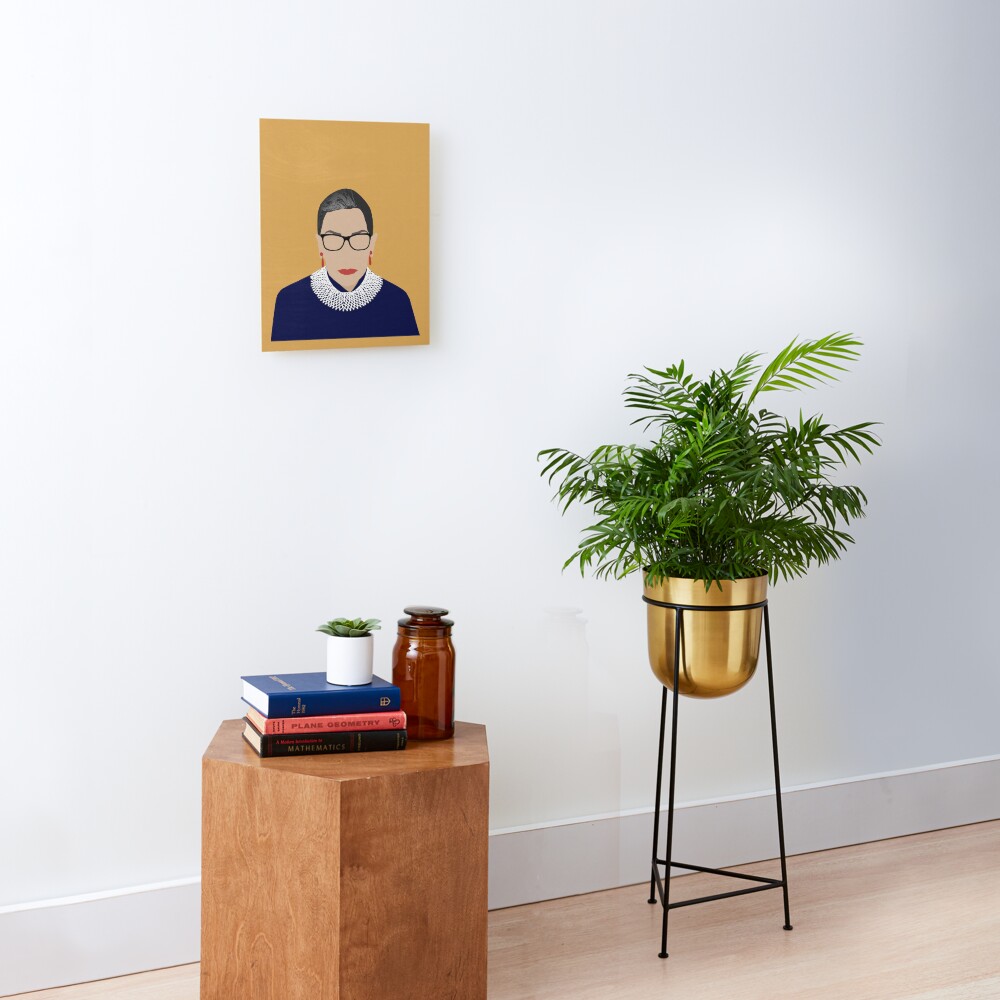 Ruth Bader Ginsburg Mounted Print