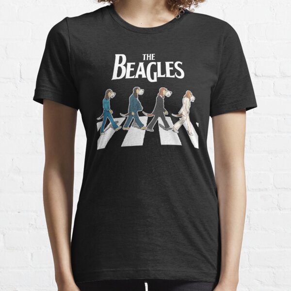Beatles Cartoon T-Shirts For Sale Redbubble | Yangshan Lin Youth Tee Shirts  Funny The Beatles Logo Cartoon Pattern 