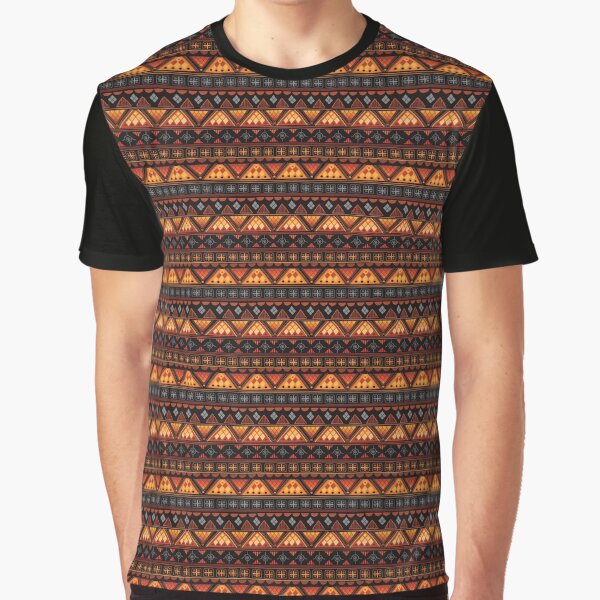 Aztec pattern Graphic T-Shirt