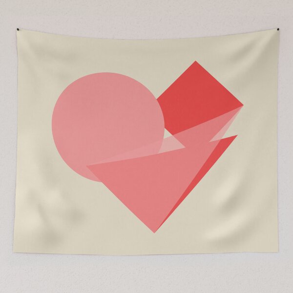 Item preview, Geometric Abstract Heart designed and sold by geometricity.