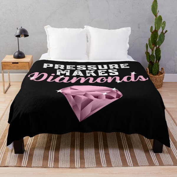 Item preview, Pressure Makes Diamonds - Inspirational Motivational Quote Gift Idea designed and sold by JulianoZn97.