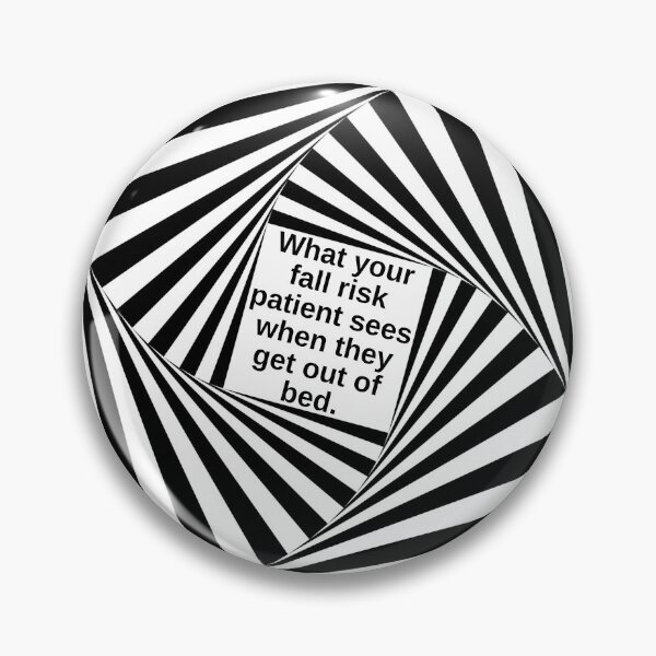 Item preview, What your fall risk patient sees designed and sold by Caregiverology.