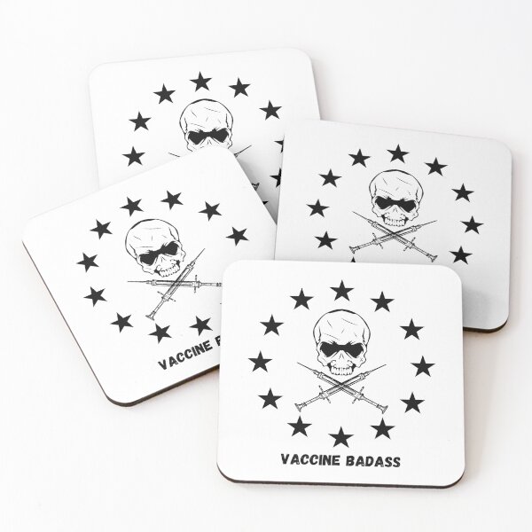 Item preview, Vaccine Badass designed and sold by Nathalie Aynié.