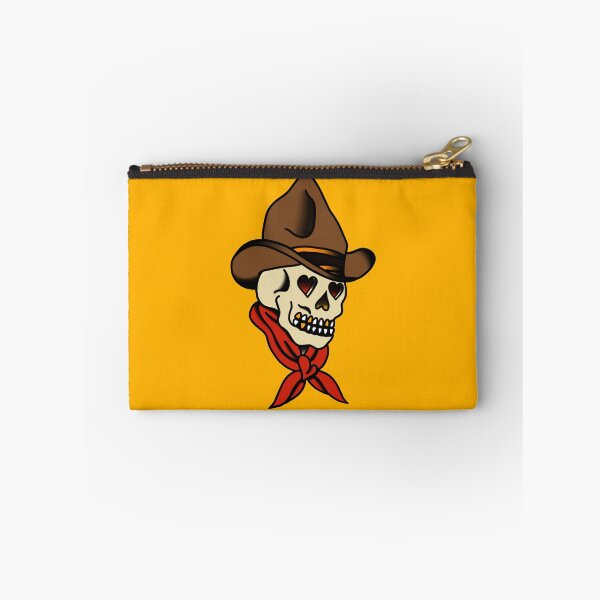 Item preview, American Traditional Cowboy Skull designed and sold by griff1.