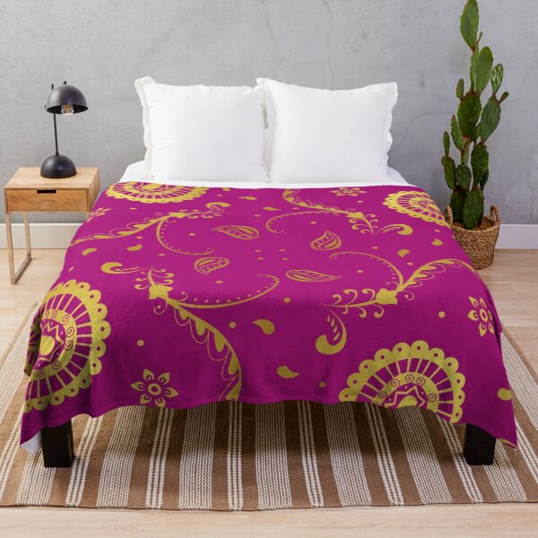 Item preview, patrón fucsia-dorado designed and sold by Fotinired21.