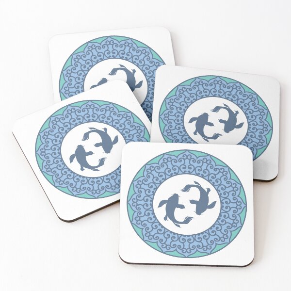 Item preview, Mandala with fish designed and sold by bernd49.