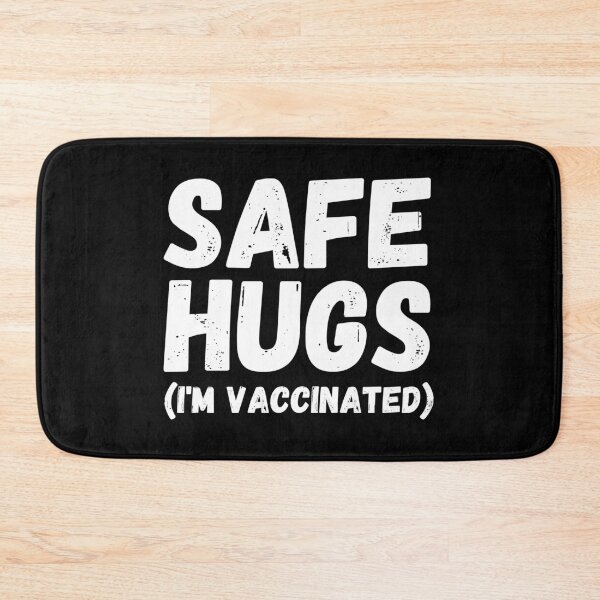 Item preview, Safe Hugs (I'm Vaccinated) Pro Vaccination Gift for Smart People designed and sold by Nathalie Aynié.