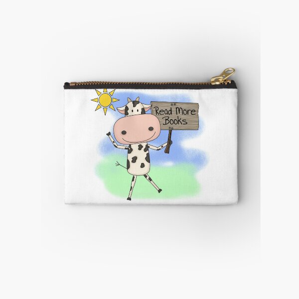Item preview, Cow Read More Books Reading Awareness designed and sold by peacockcards.