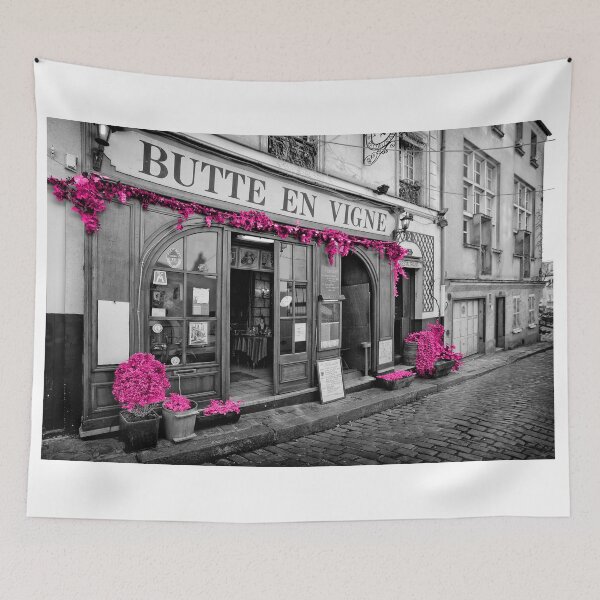 Item preview, Paris restaurant B+W+M series designed and sold by SpikeFlutie.