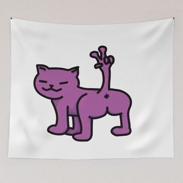 Item preview, Peace Sign Butt Cat designed and sold by Maybe-positive.