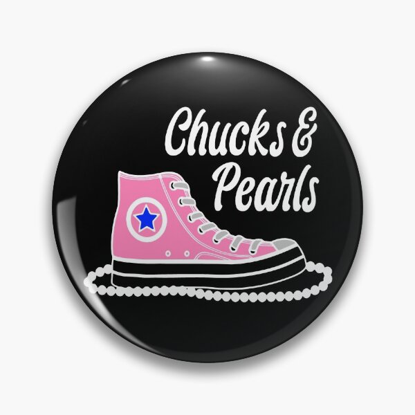 Item preview, Chucks and Pearls - Funny Teacher Valentine Gift designed and sold by urban-design.