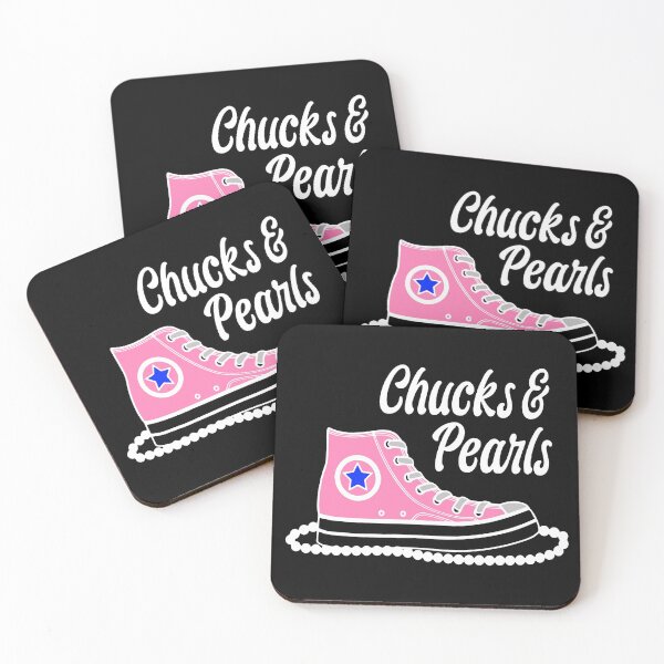 Item preview, Chucks and Pearls - Funny Teacher Valentine Gift designed and sold by urban-design.