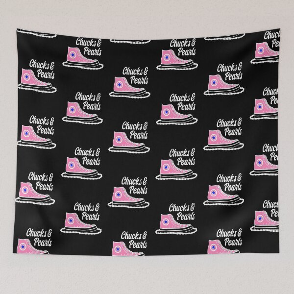 Item preview, Chucks and Pearls - Funny Teacher Valentine Gift designed and sold by urban-design.
