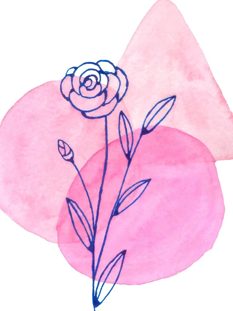 Thumbnail 4 of 4, Samsung Galaxy Phone Case, Rose Minimalism designed and sold by RapiLoco.