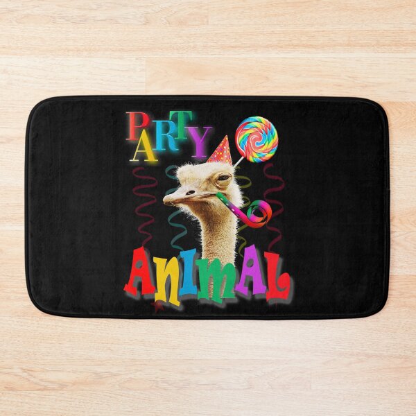 Item preview, Party Animal Ostrich Design designed and sold by Paula Helit.