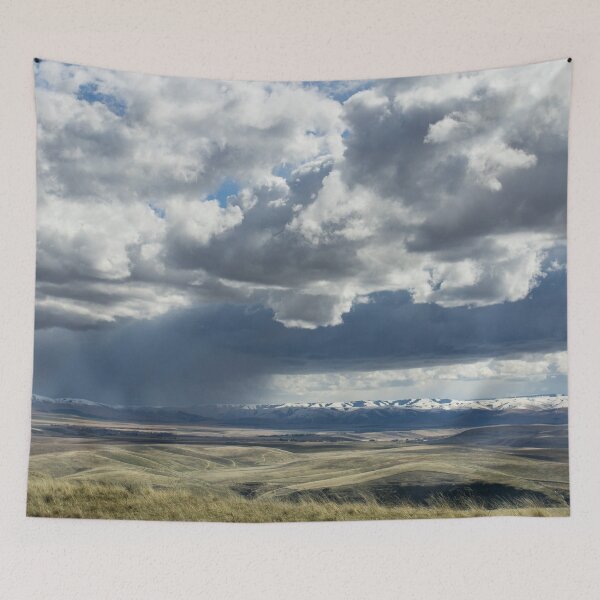 Item preview, Plains of eastern Oregon with the Blue Mountains in US designed and sold by tamal778.