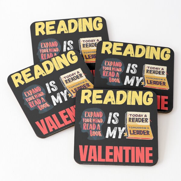 Item preview, reading is my valentine designed and sold by mikoala50.