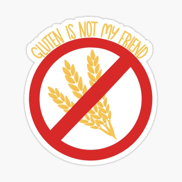 Gluten Free Toaster - Celiac - Coeliac Sticker for Sale by GoodMoodFood