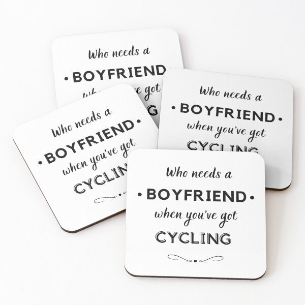 Item preview, Who needs a boyfriend when you've got cycling designed and sold by TheGreenGoat.