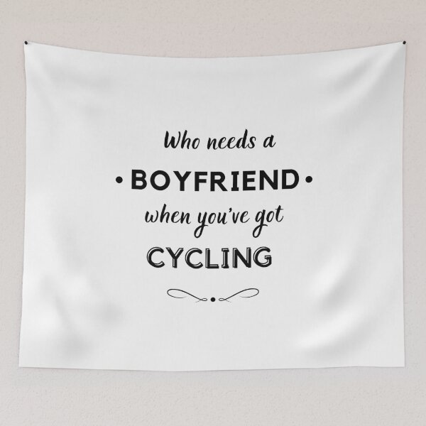 Item preview, Who needs a boyfriend when you've got cycling designed and sold by TheGreenGoat.