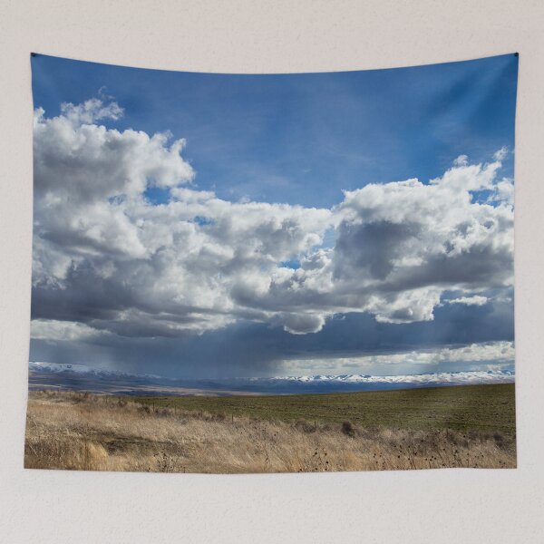 Item preview, Plains of eastern Oregon with the Blue Mountains in US designed and sold by tamal778.