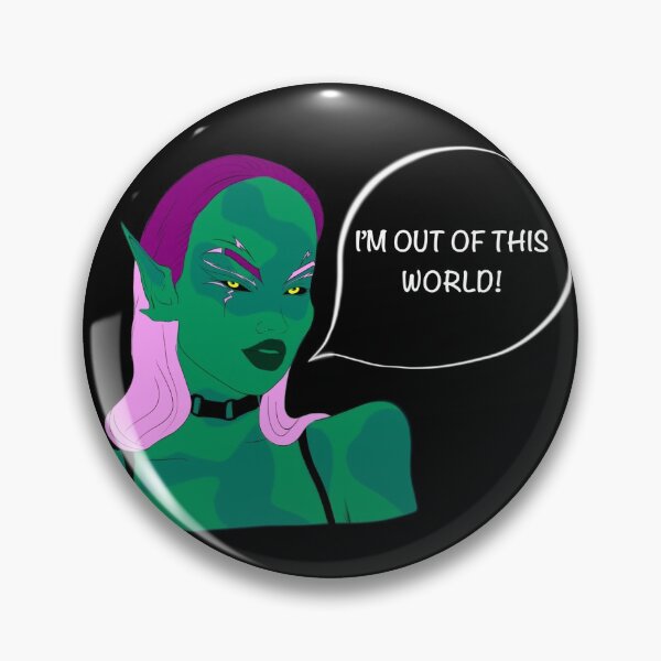 Item preview, I’M OUT OF THIS WORLD! EXTRATERRESTRIAL PUNK GIRL designed and sold by TYNEY92.