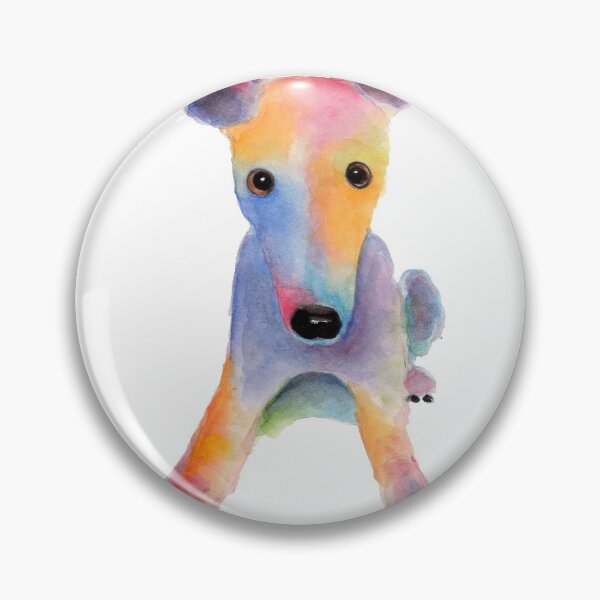 Item preview, Whippet / Greyhound ' TOOTY FRUITY ' by Shirley MacArthur designed and sold by Shirley MacArthur Art.