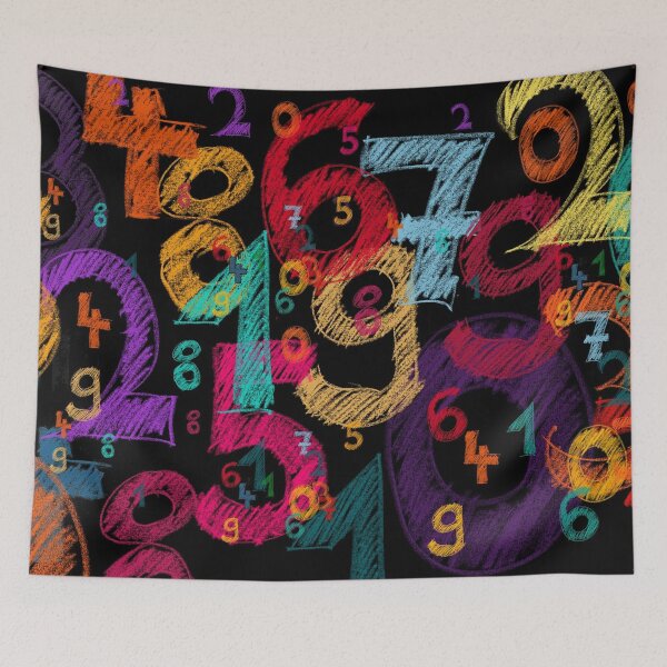 Item preview, Colored Numbers designed and sold by Blue  Dragon.