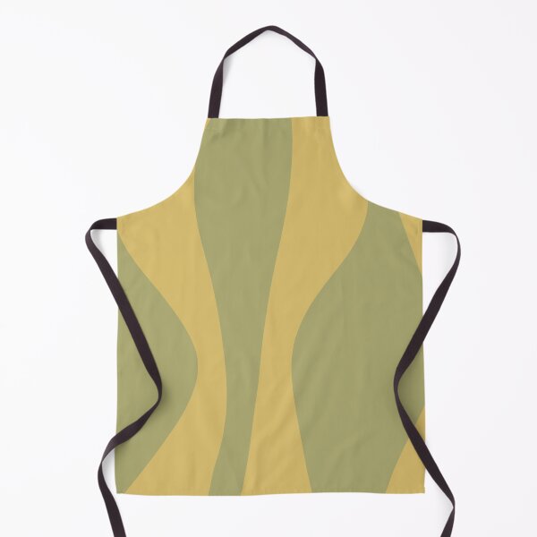 Item preview, Groovy Green abstract retro pattern designed and sold by WildeandCo.